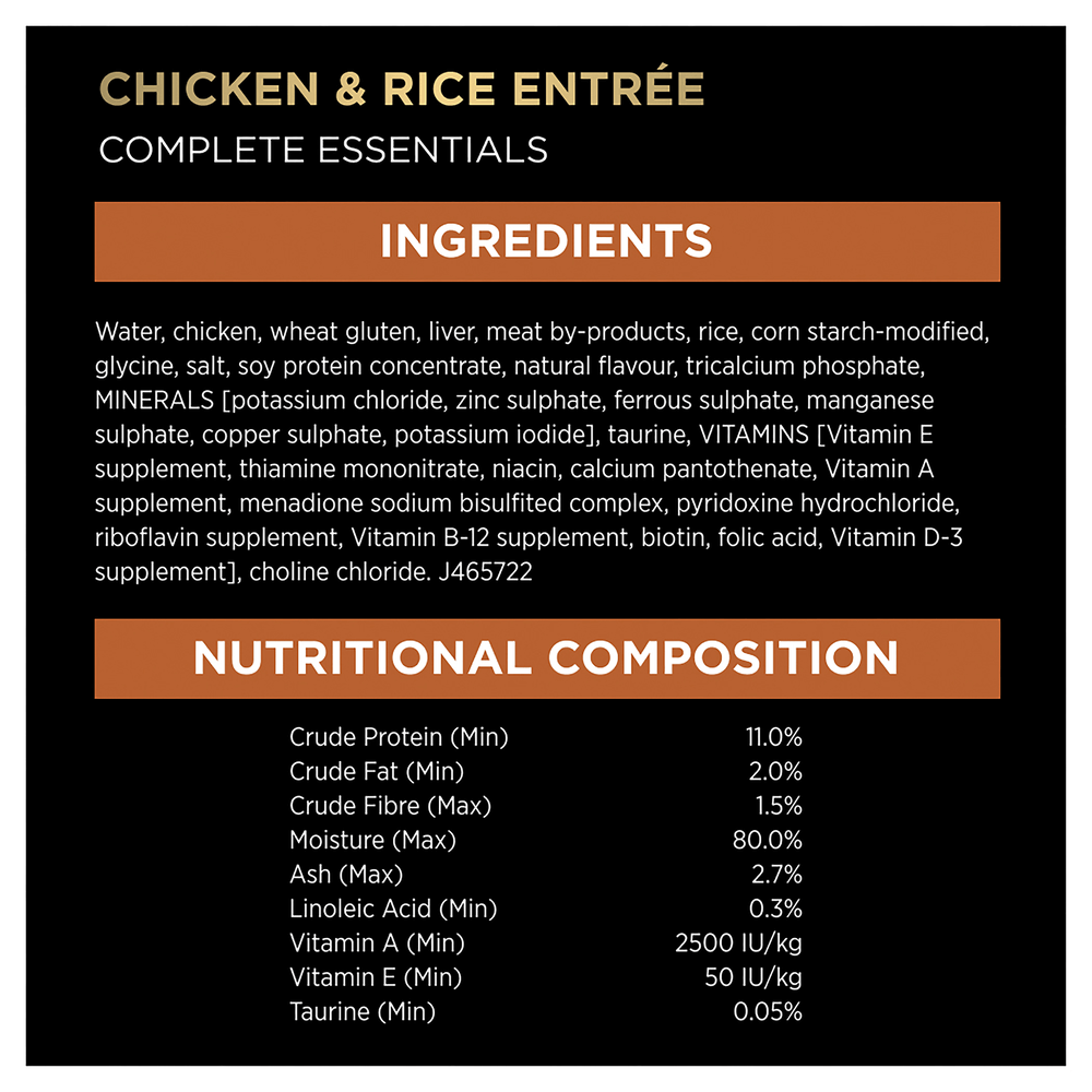 Complete Essentials Poultry Favourites In Gravy Variety Pack Wet Cat Food