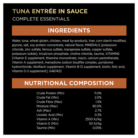 Complete Essentials Seafood Favourites In Sauce Variety Pack Wet Cat Food