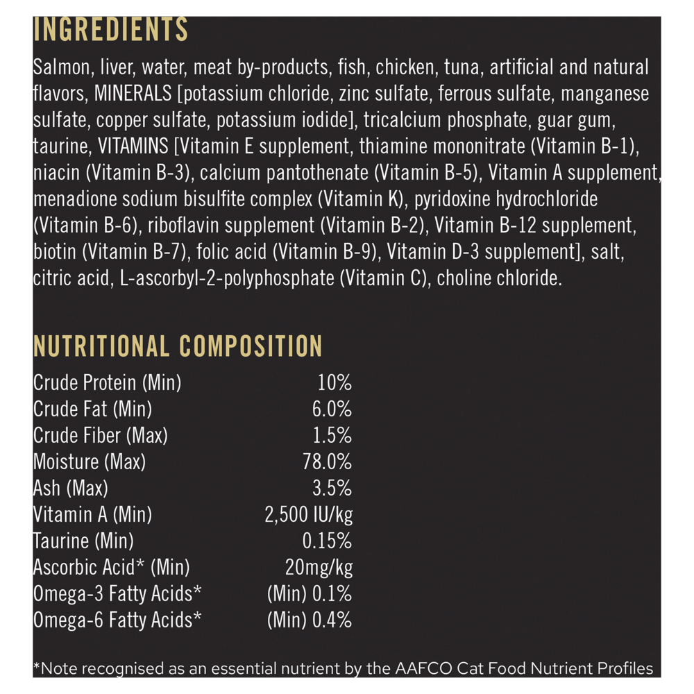 Wet Cat Food Senior 11 Plus Salmon Tuna