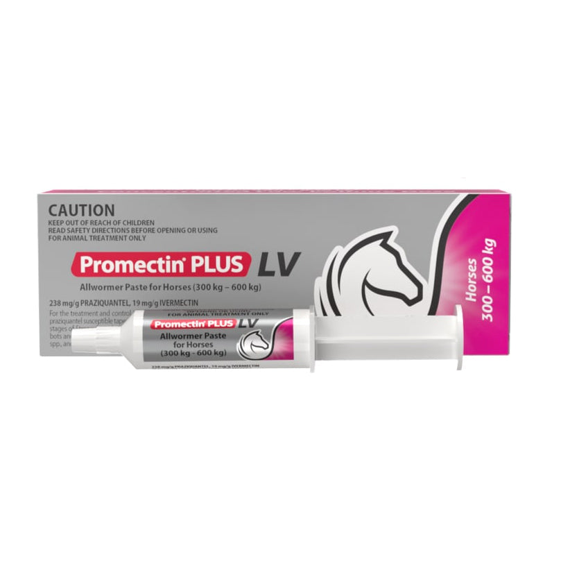 Promectin Injection Promectin PLUS LV Allwormer Paste for Horses (300 - 600 kg) – petsome