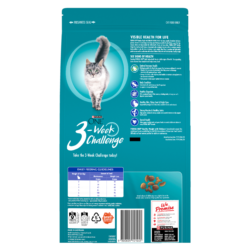 Adult Healthy Weight Chicken Dry Cat Food