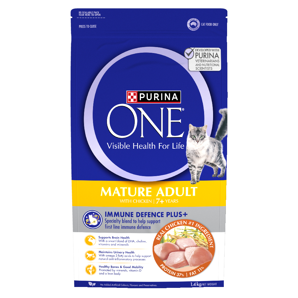 Adult Mature 7 Plus Chicken Dry Cat Food