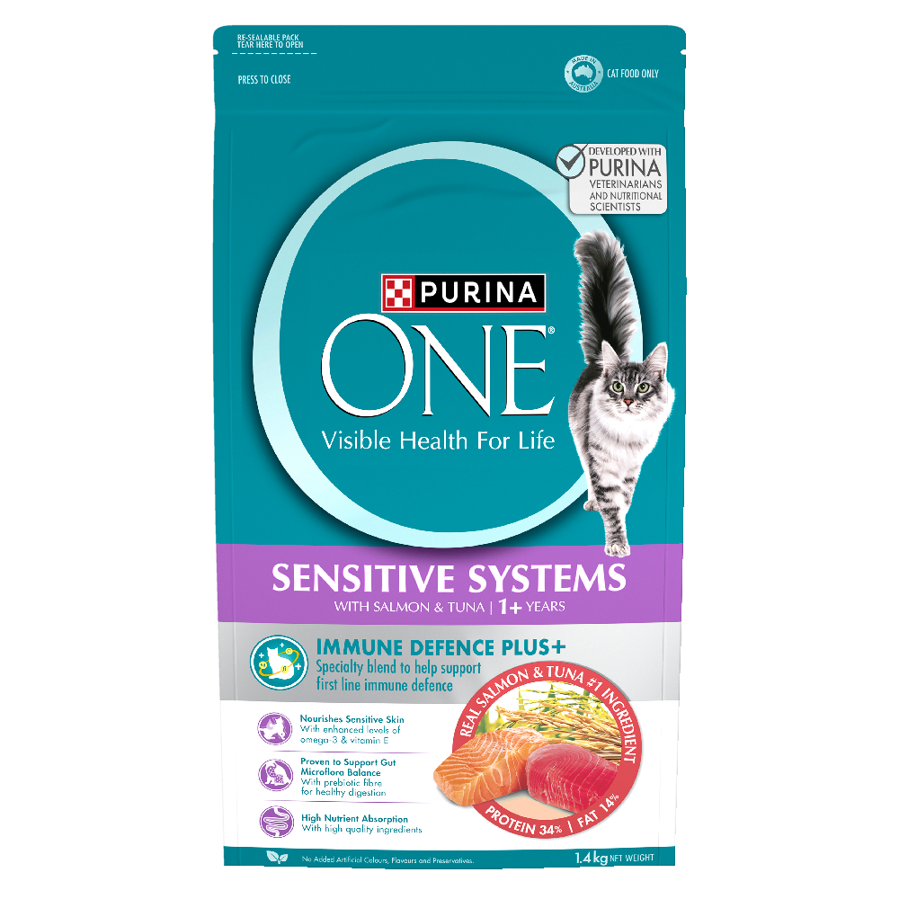 Adult Sensitive Salmon And Tuna Dry Cat Food