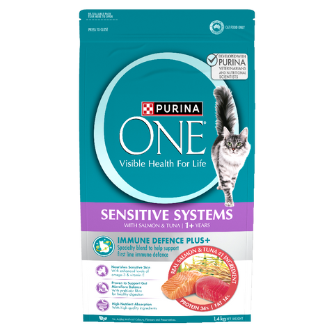 Adult Sensitive Salmon And Tuna Dry Cat Food