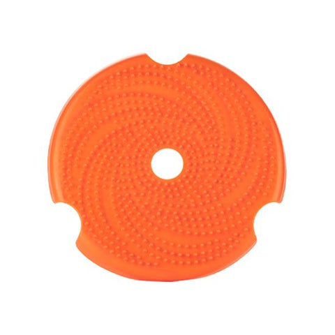 Pet DreamHouse SPIN Interactive 2-in-1 Slow Feeder Lick Pad & Frisbee for Dogs