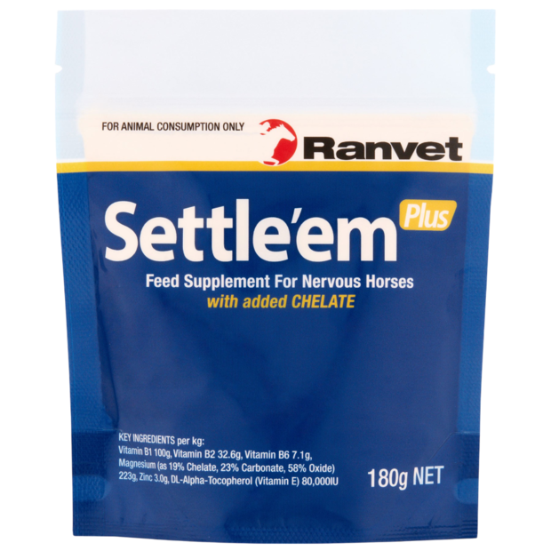 Ranvet Settle Em Plus Chelate Horse Supplement