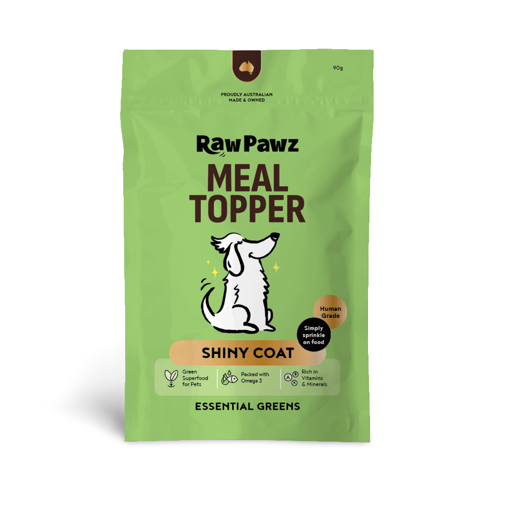 Essential Greens Shiny Coat Meal Topper For Dogs
