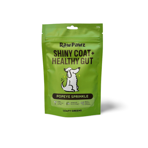 Essential Greens Shiny Coat Meal Topper For Dogs