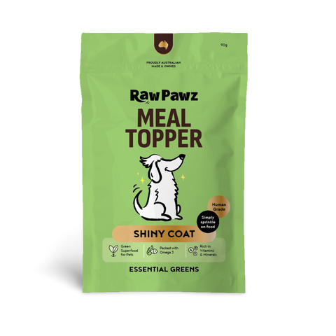 Essential Greens Shiny Coat Meal Topper For Dogs