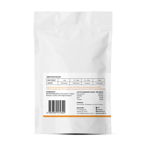 Raw Pawz Joint Support 100g
