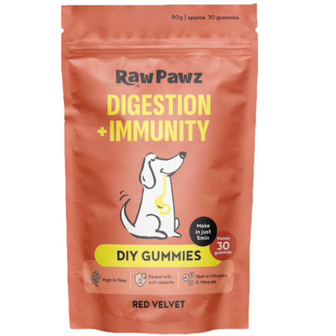 Red Velvet Diy Gummies Dog Treats