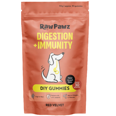 Red Velvet Diy Gummies Dog Treats