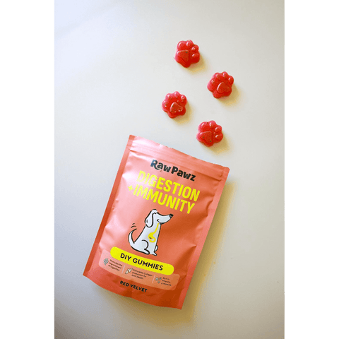 Red Velvet Diy Gummies Dog Treats