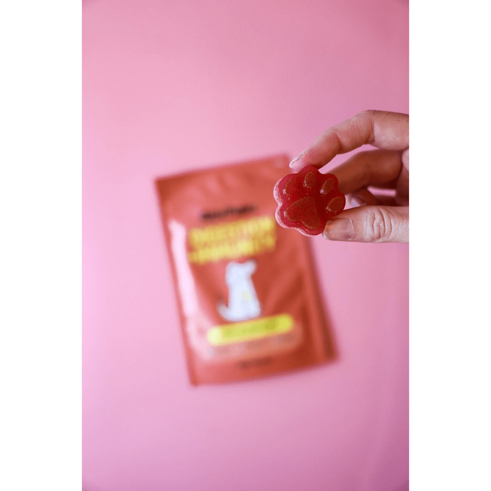 Red Velvet Diy Gummies Dog Treats