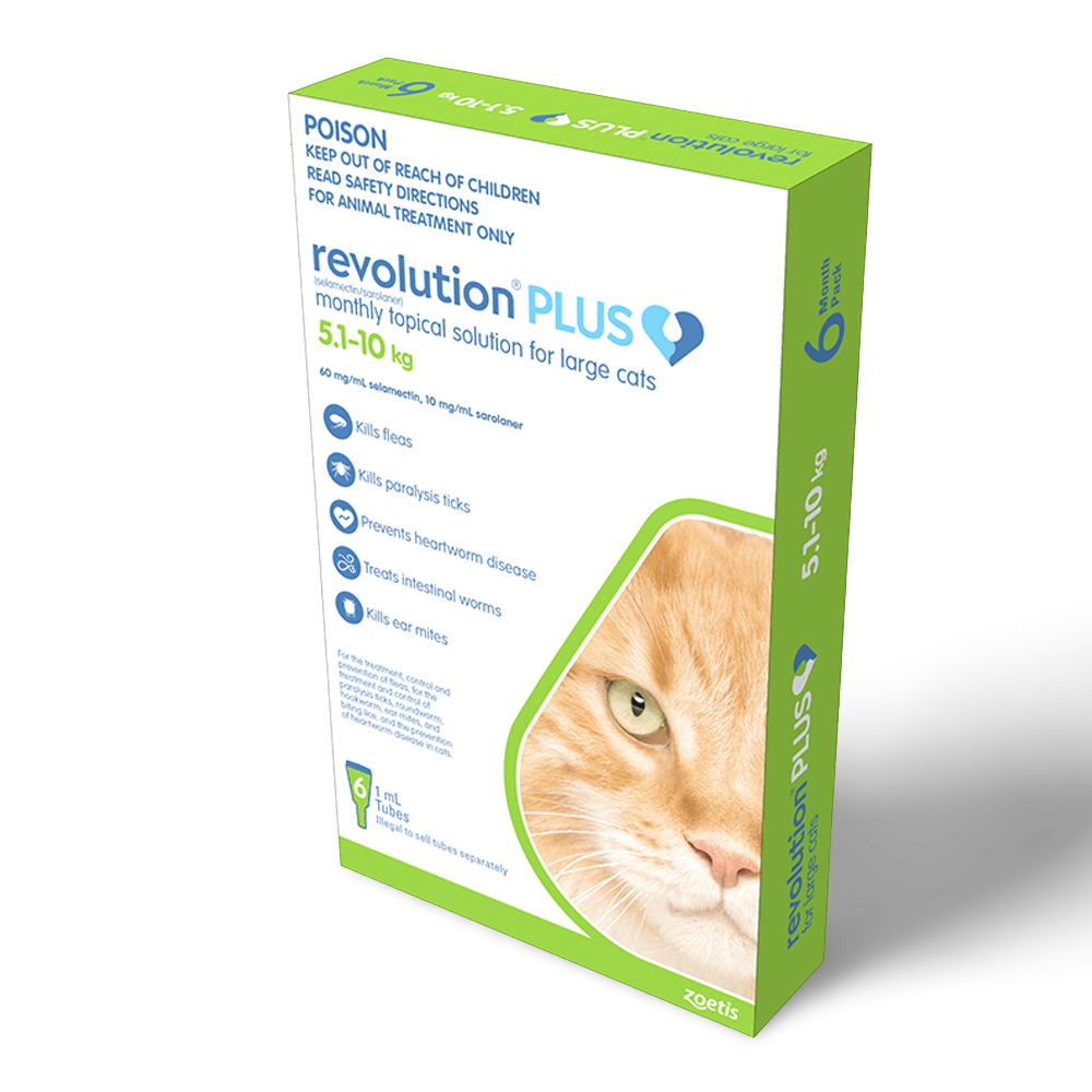 Flea & Worm Spot-On Green Large Cat