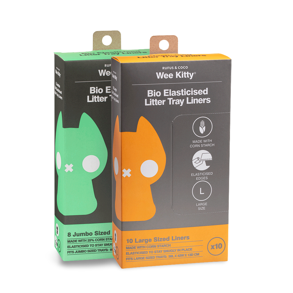 Wee Kitty Bio Elasticised Litter Tray Liners