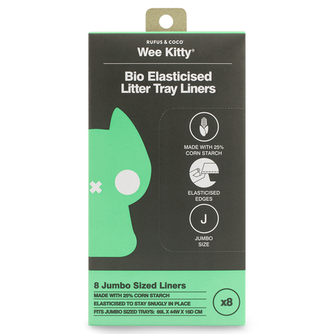 Wee Kitty Bio Elasticised Litter Tray Liners