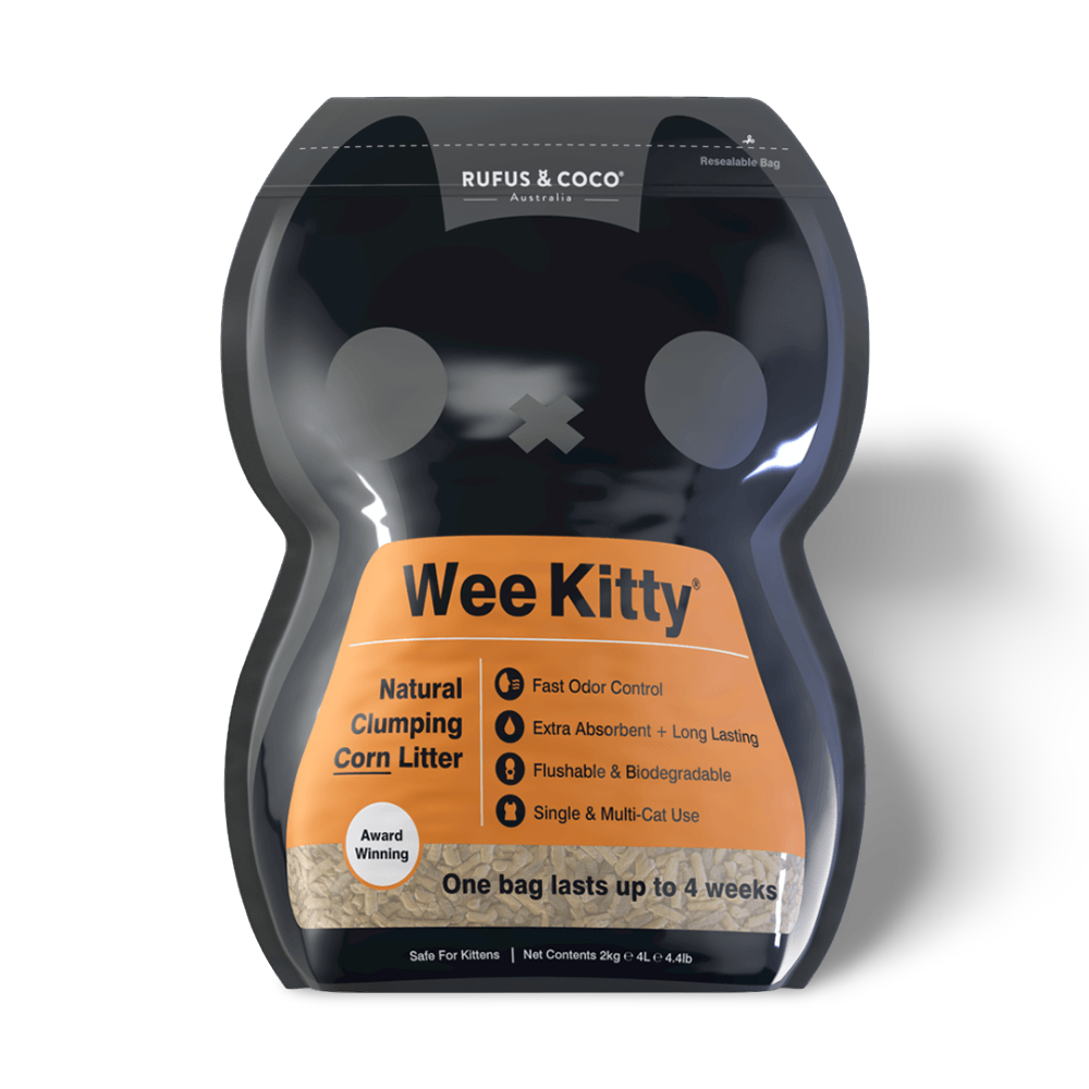 Wee Kitty Clumping Corn Litter