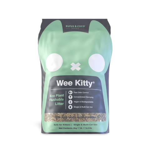 Wee Kitty Eco Plant Clumping Litter