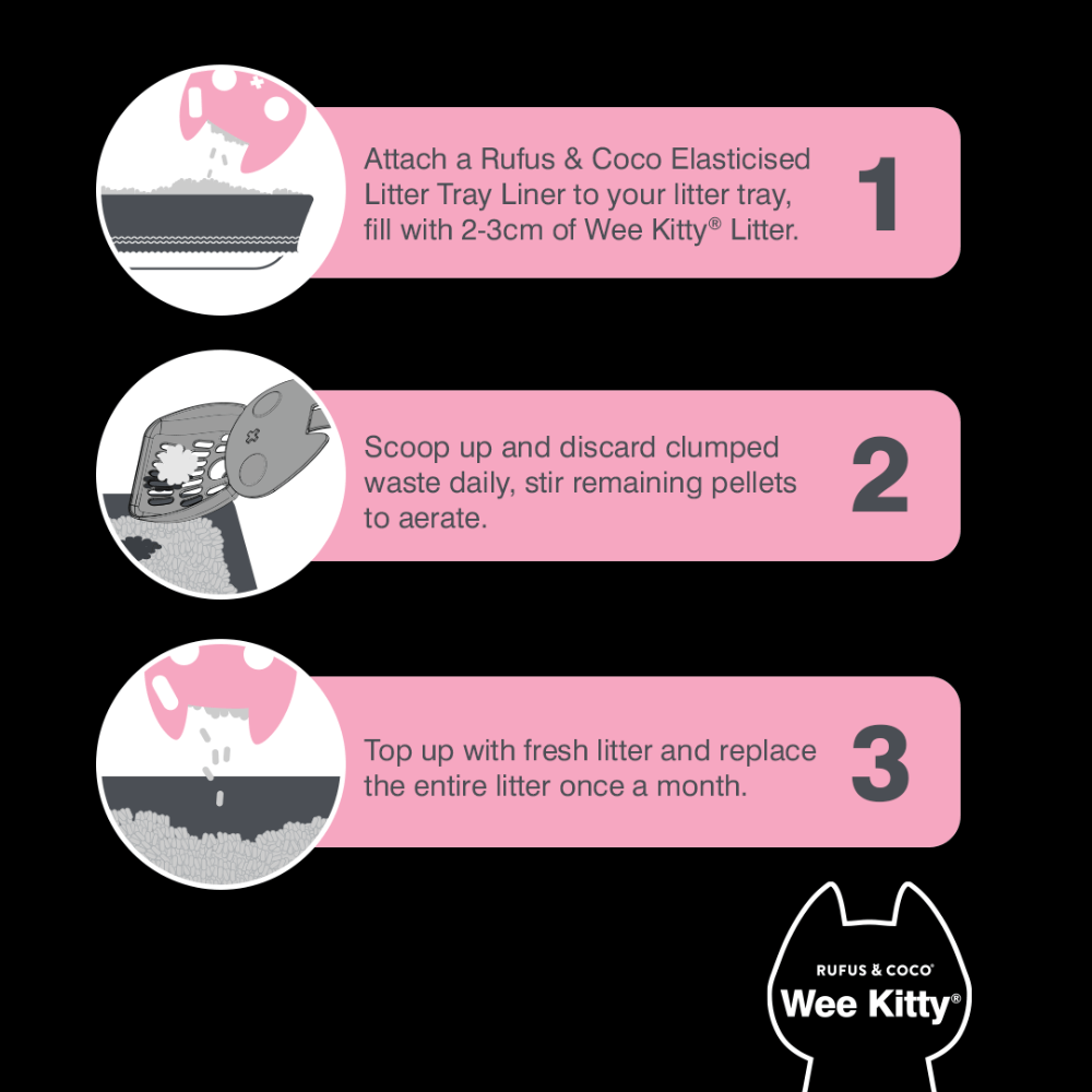 Wee Kitty Kitten Corn Clumping Cat Litter