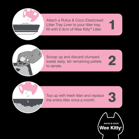 Wee Kitty Kitten Corn Clumping Cat Litter