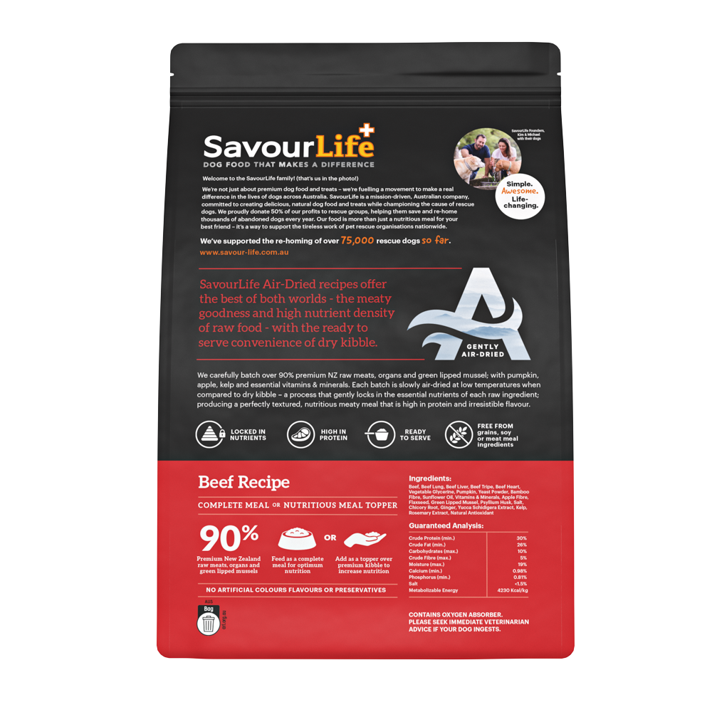 Air Dried Beef Adult Dry Dog Food