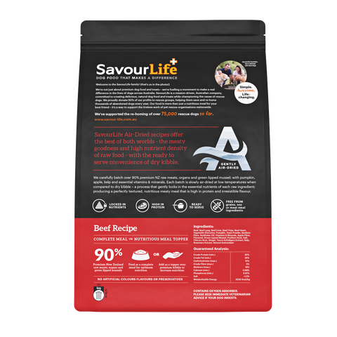 Air Dried Beef Adult Dry Dog Food