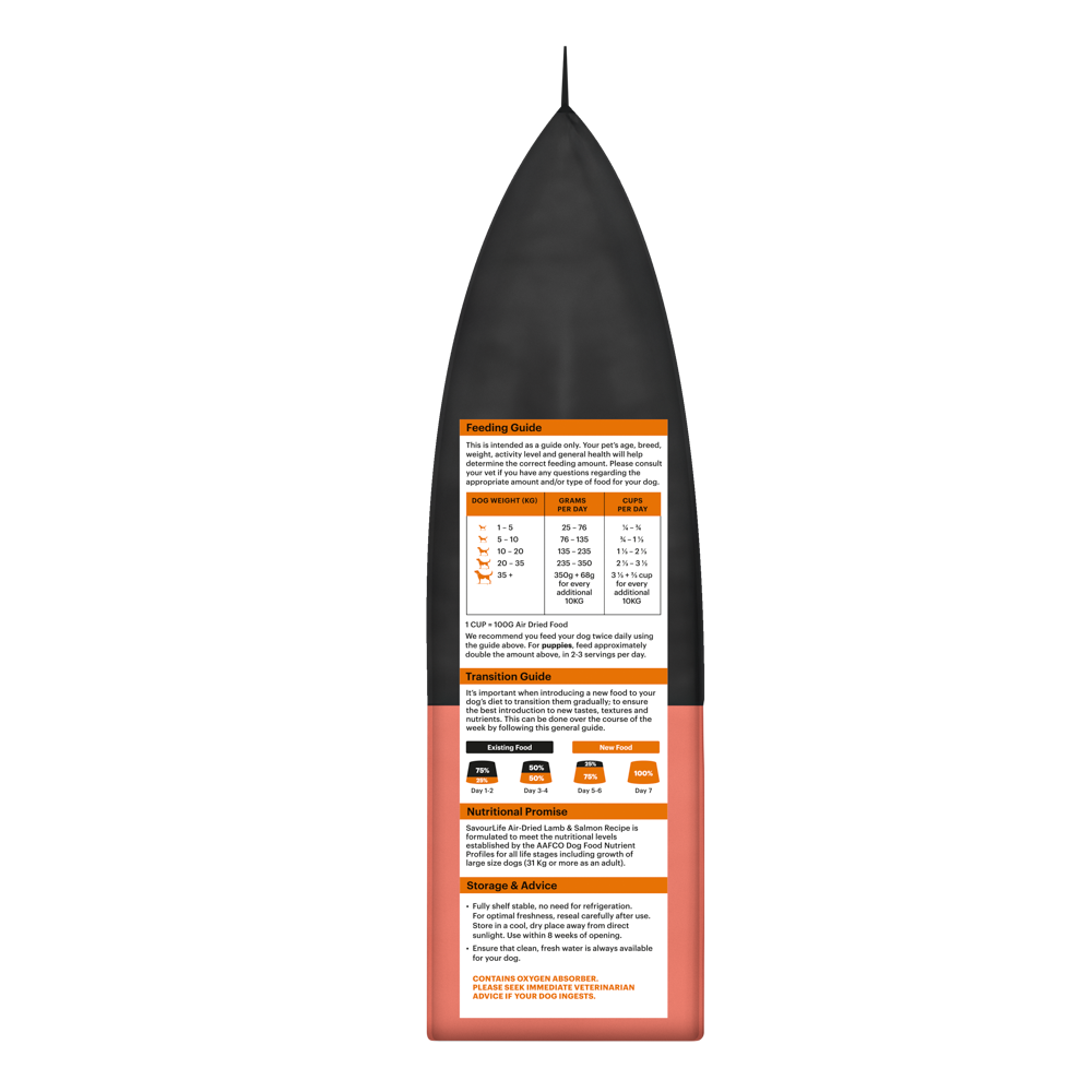 Air Dried Lamb & Salmon Adult Dry Dog Food