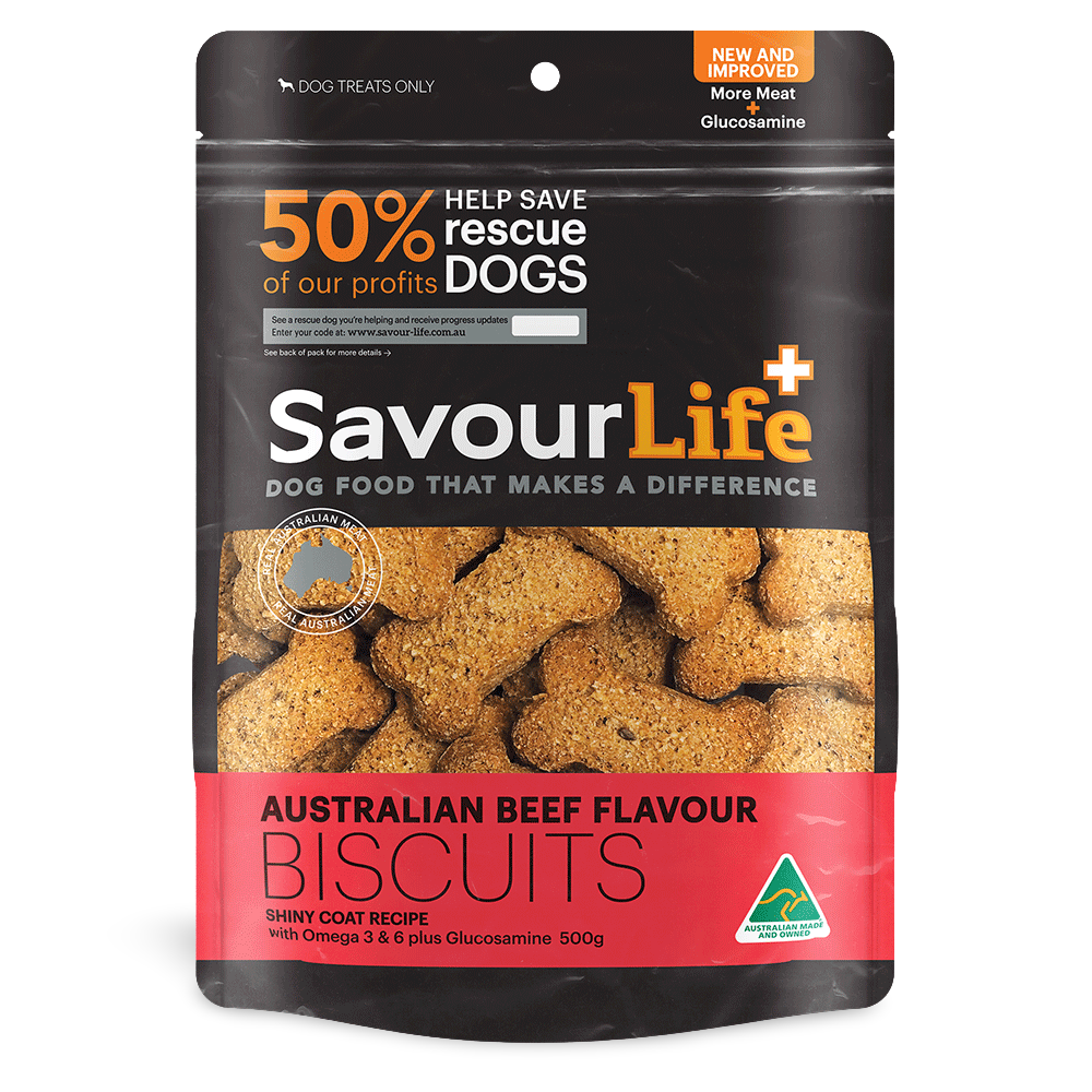Beef Flavoured Biscuit Treats for Dogs