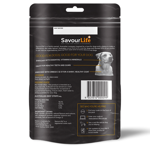 Beef Strips Dog Treats