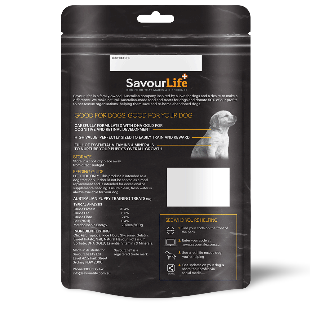 Australian Chicken Training Treats for Puppies