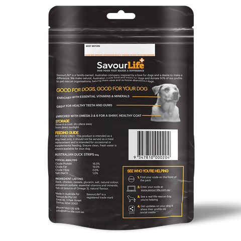 Duck Strips Dog Treats