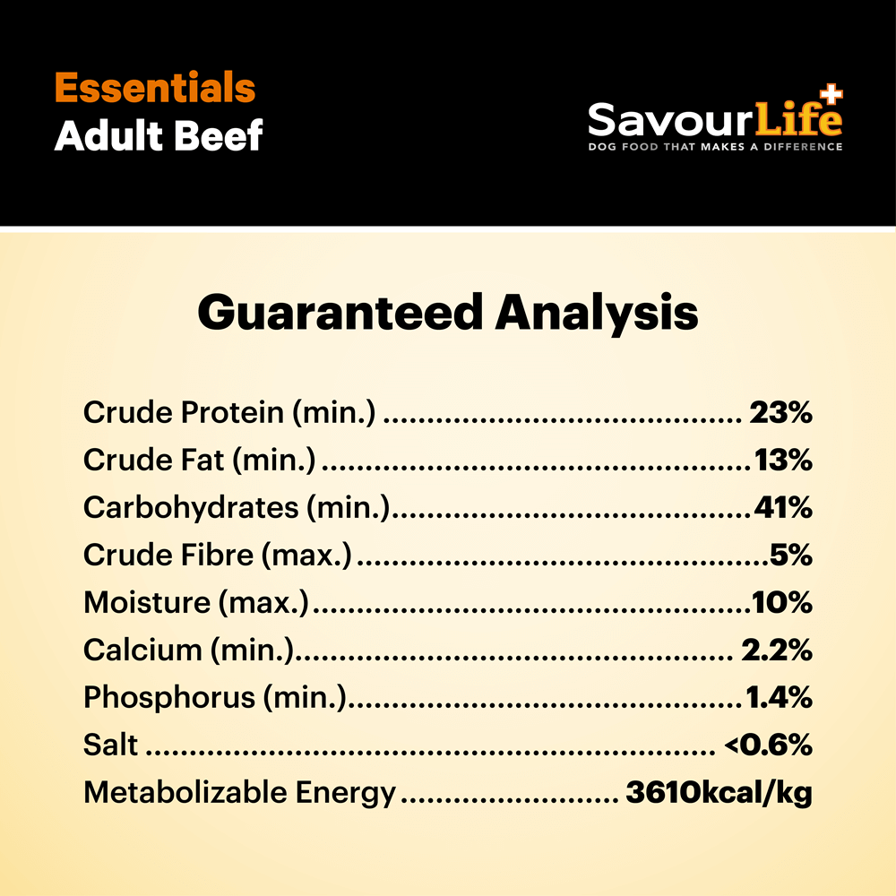 Essentials Beef Adult Dry Dog Food
