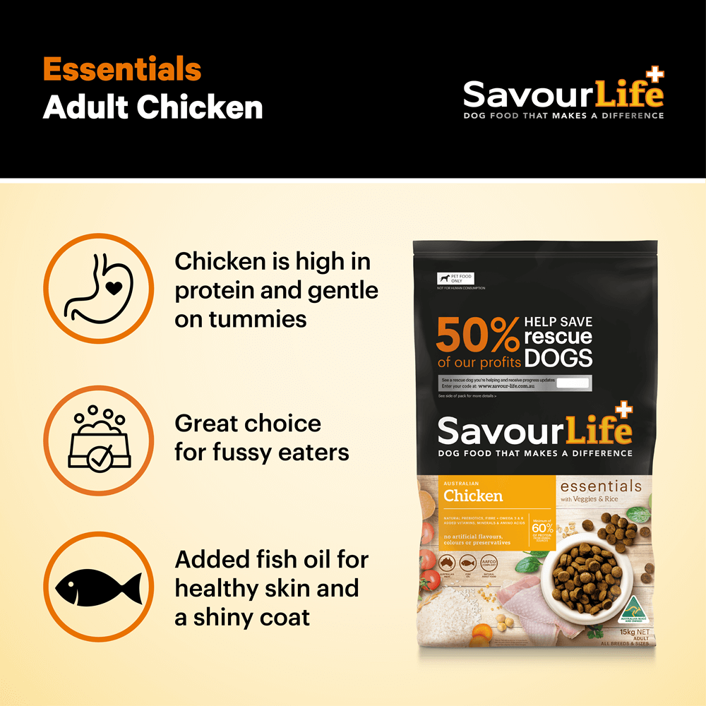 Essentials Chicken Adult Dry Dog Food