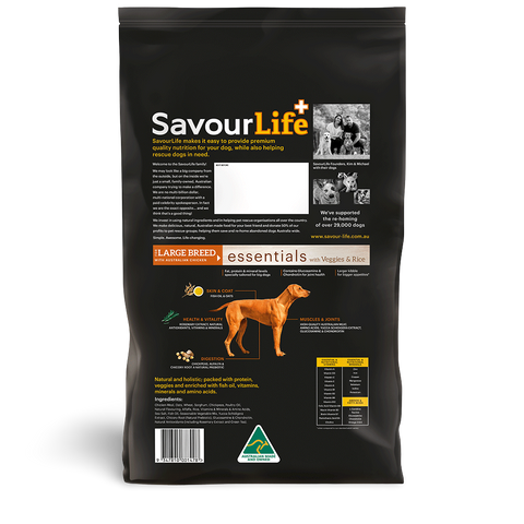 Essentials Chicken Large Breed Adult Dry Dog Food