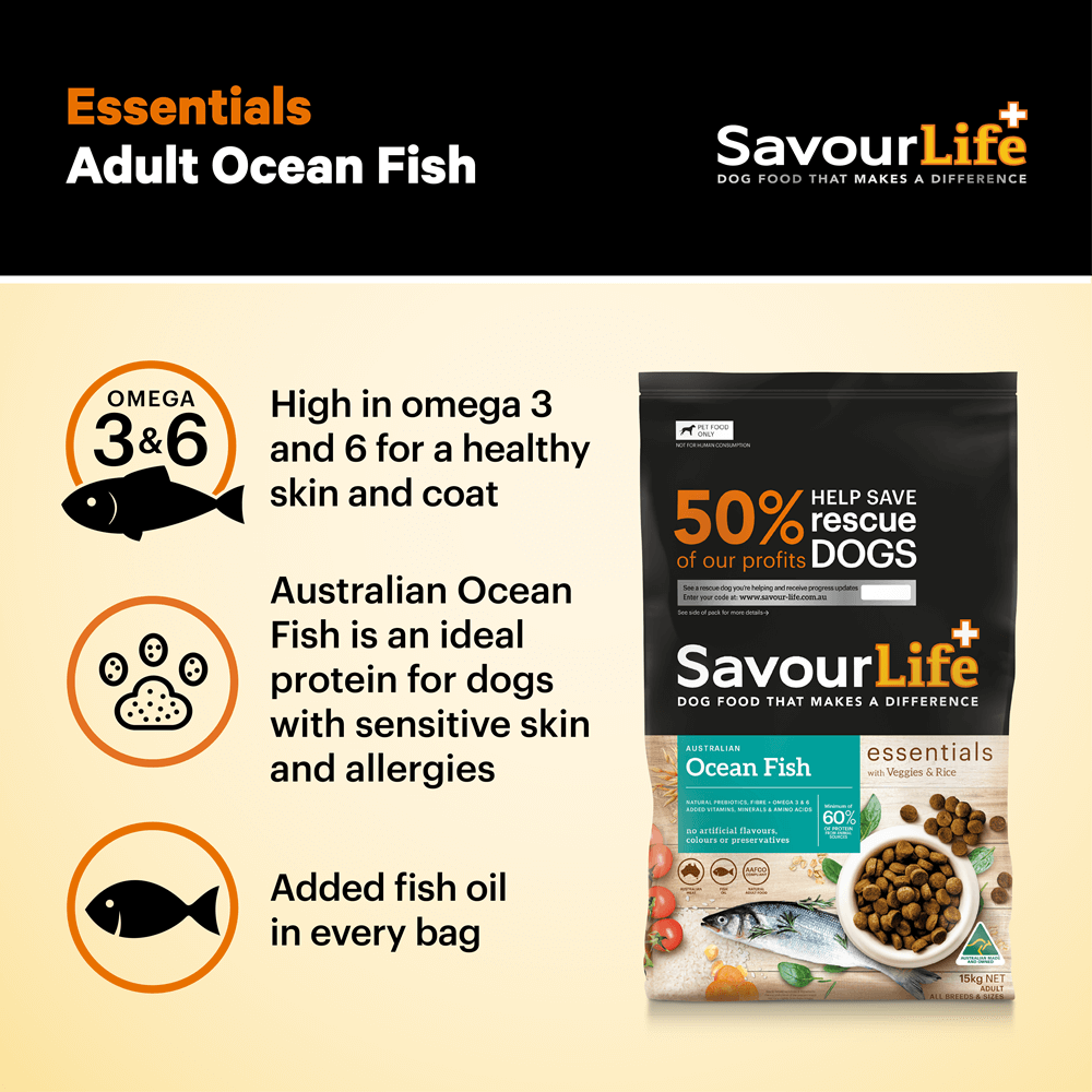 Essentials Ocean Fish Adult Dry Dog Food