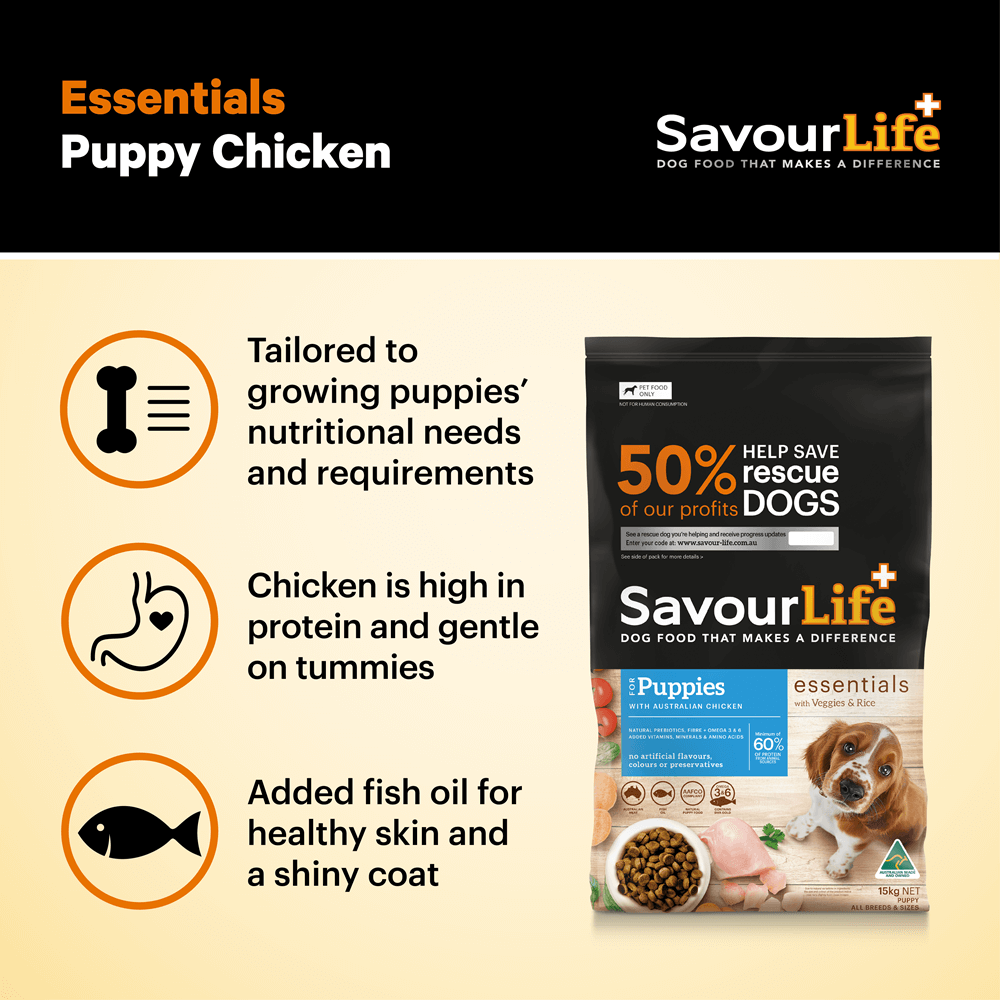 Essentials Chicken Puppy Dry Dog Food