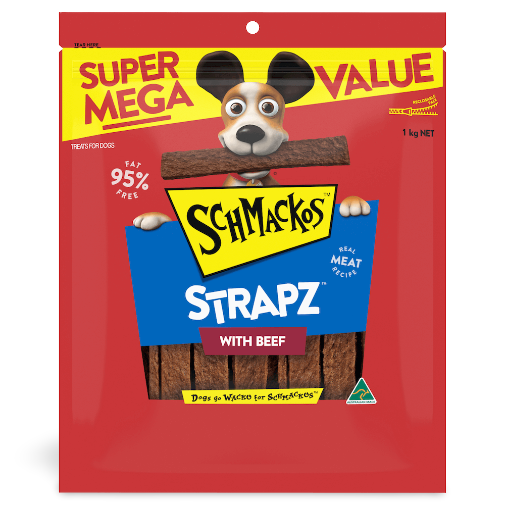 Strapz Beef Flavour Dog Treats