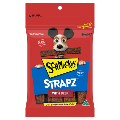 Strapz Beef Flavour Dog Treats