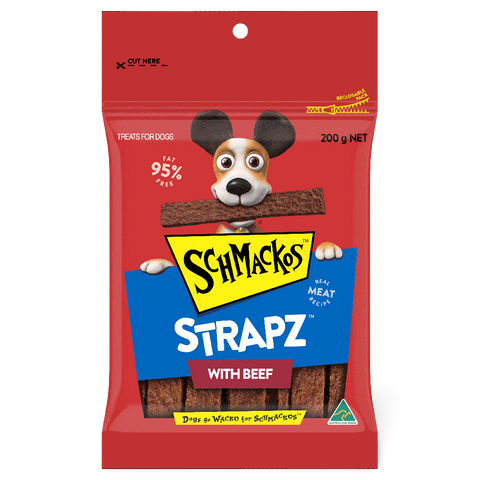 Strapz Dog Treat Beef