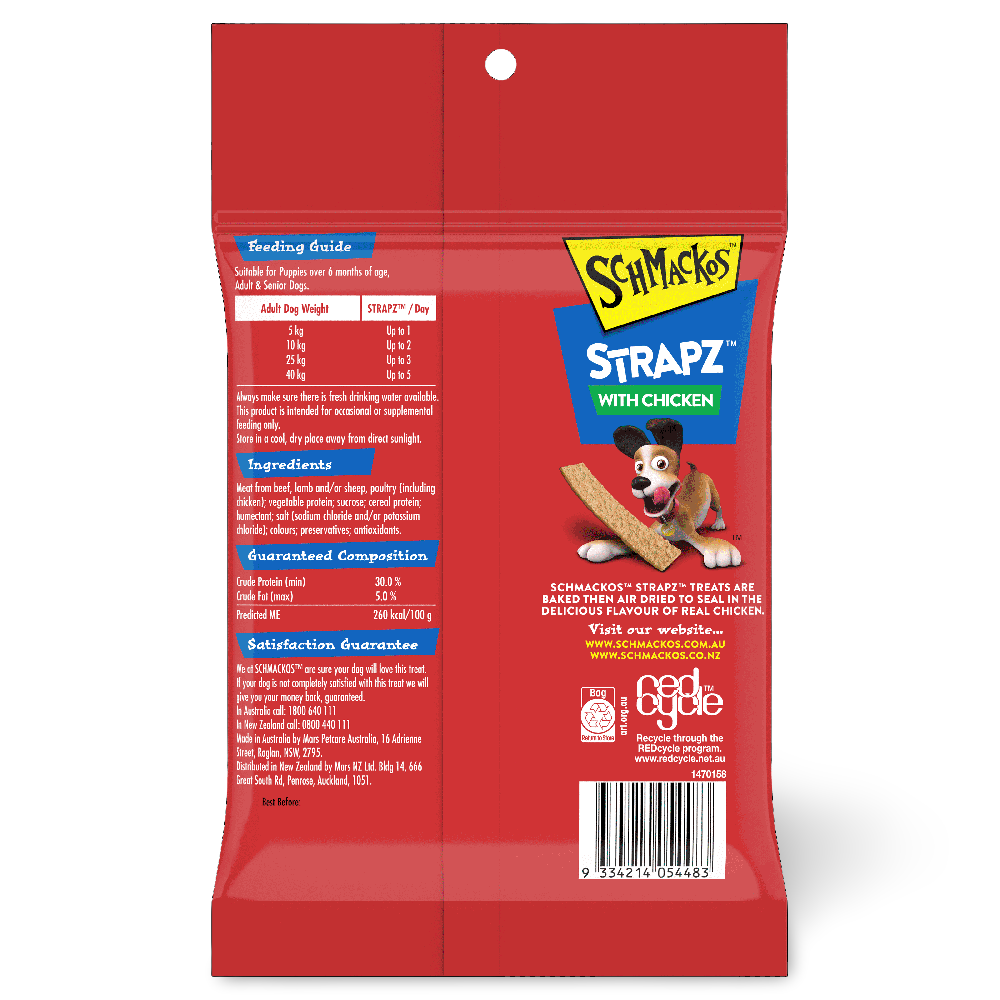 Strapz Dog Treat Chicken