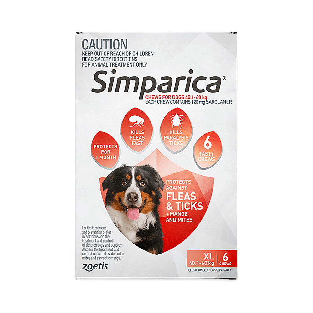 Flea & Tick Chews for Extra Large Dogs