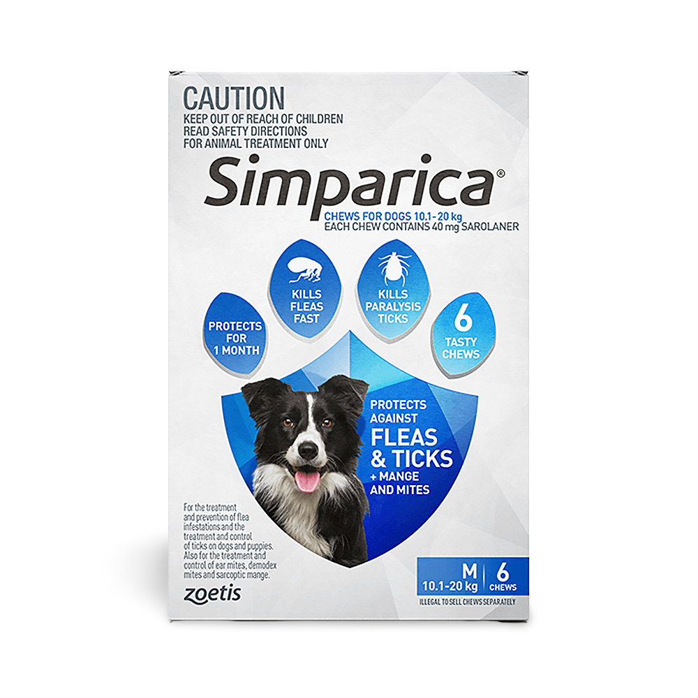 Flea & Tick Chews for Medium Dogs