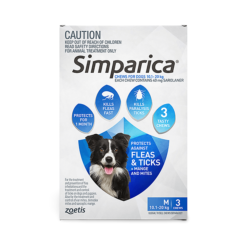 Flea & Tick Chews for Medium Dogs
