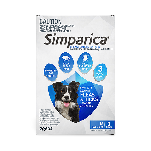 Flea & Tick Chews for Medium Dogs