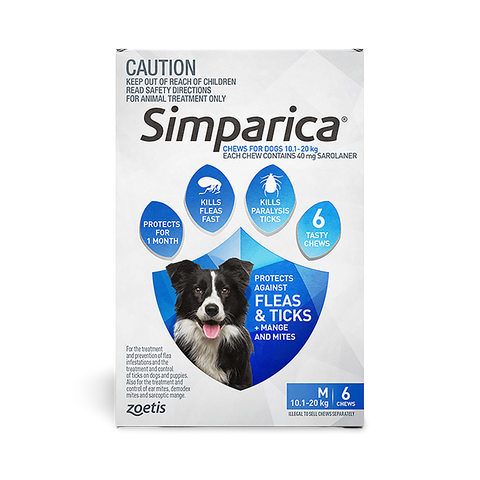 Flea & Tick Chews for Medium Dogs