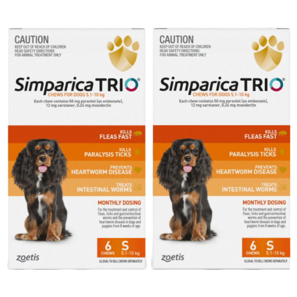 Chews Flea & Tick Small Dogs 5.1-10kg
