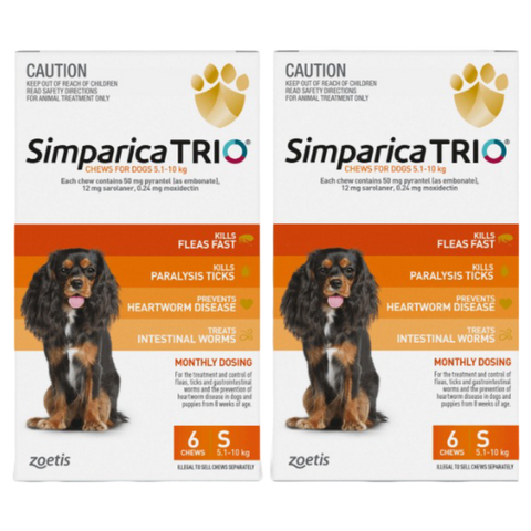 Chews Flea & Tick Small Dogs 5.1-10kg