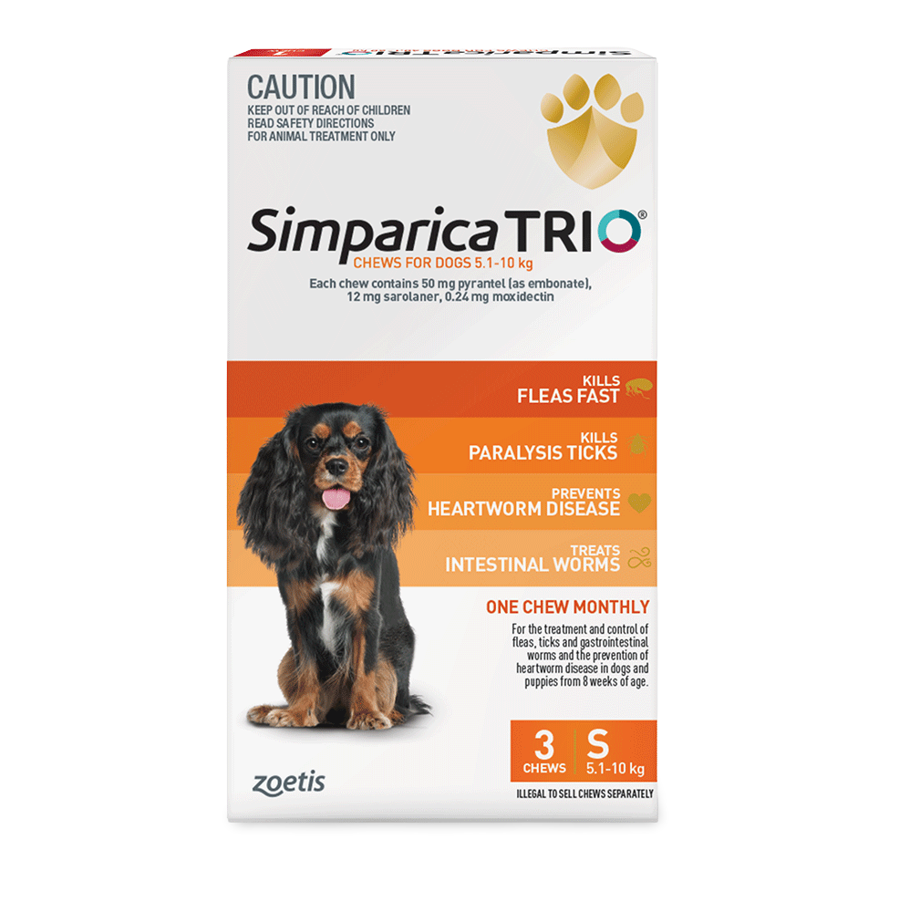 Chews Flea & Tick Small Dogs 5.1-10kg