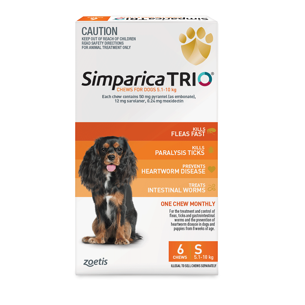Chews Flea & Tick Small Dogs 5.1-10kg